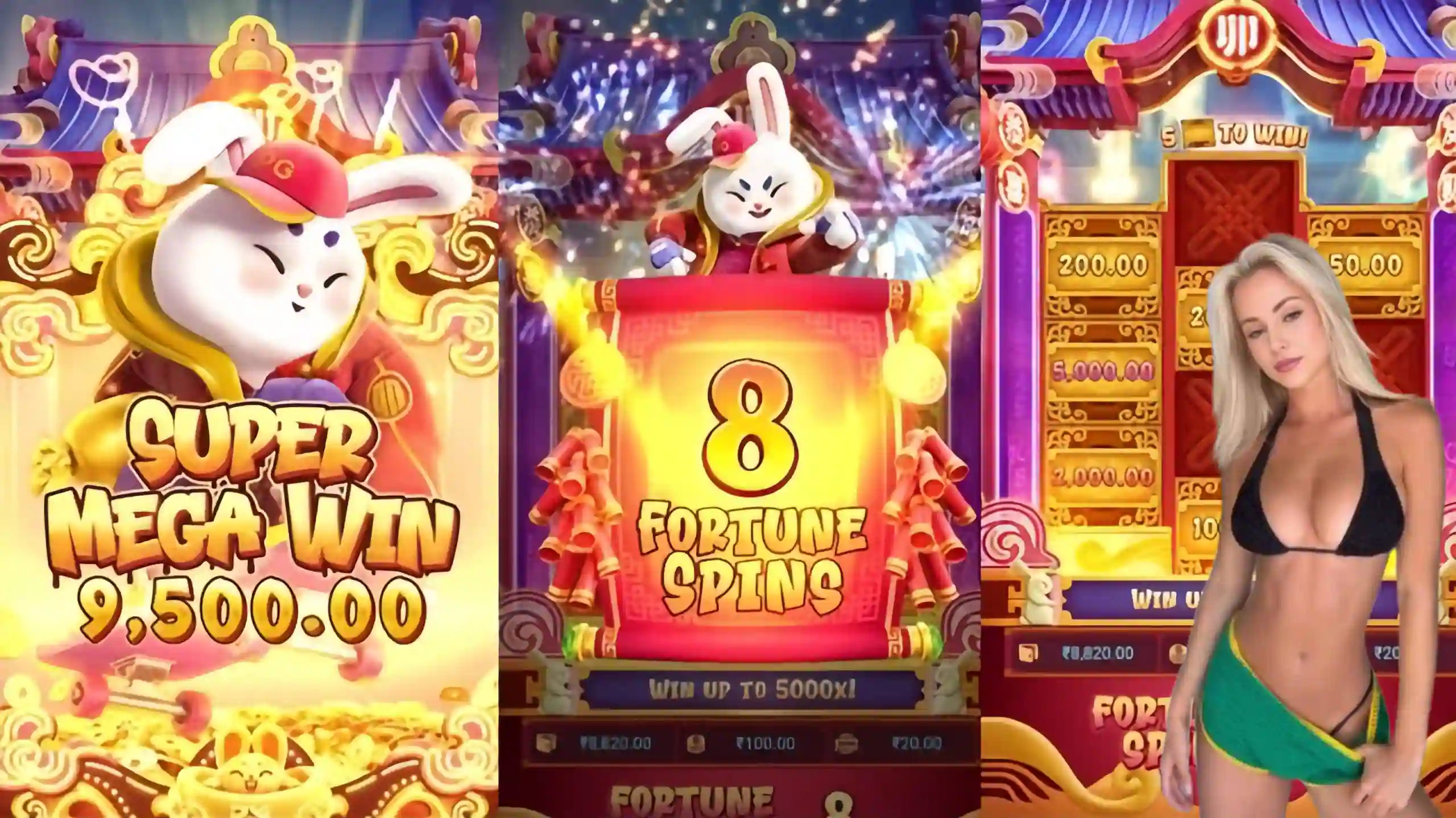 Wild Expansivo Fortune Rabbit alegriapg - Coelho Dourado que Expande